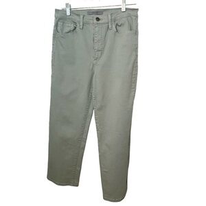 JOE'S Jeans Gloss Green High-Rise Wide Leg Jean Women's Green 28